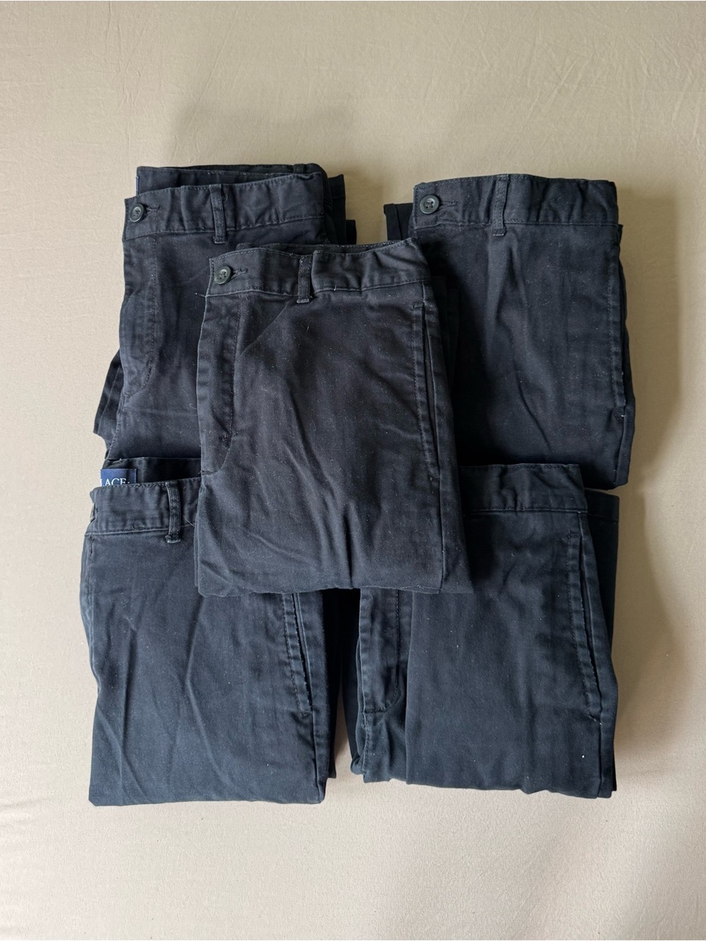 The Children’s Place Boys Uniform Stretch Skinny Chino Pants Bundle